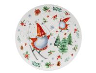 Zdjęcie: Talerz deserowy 20,5 cm Zimowe skrzaty ALTOM DESIGN
