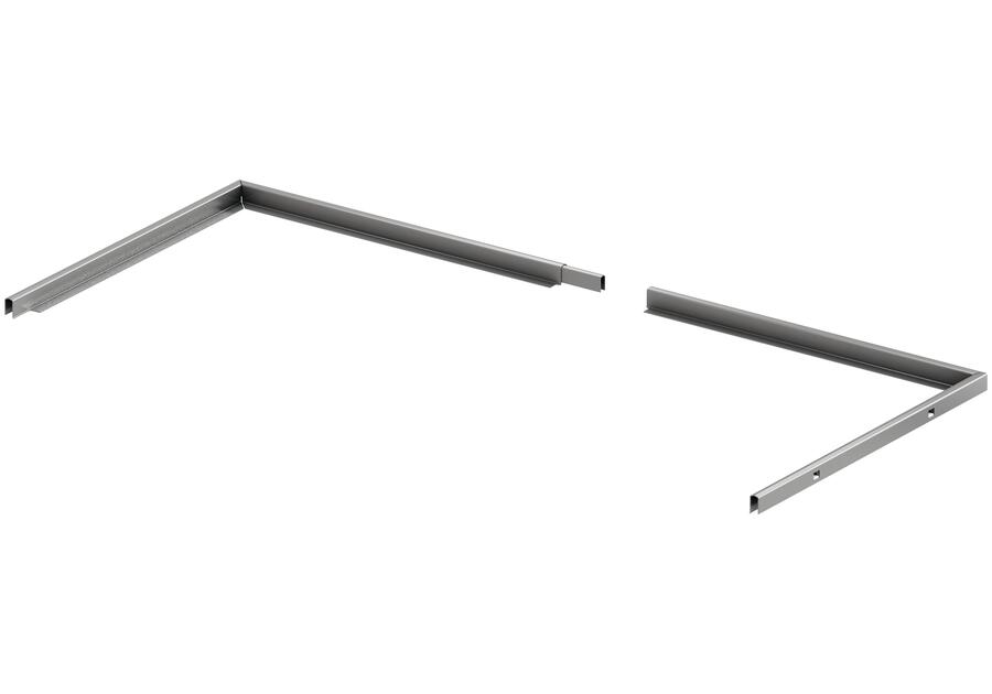 Zdjęcie: Krawędź ze stali nierdzewnej 125 x 100 x 40 do doświetlacza Markant ACO