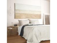 Zdjęcie: Narzuta Tito 170x210 cm srebrno-stalowa EUROFIRANY