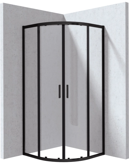 Zdjęcie: Kabina prysznicowa półokrągła 80x80 cm DEANTE