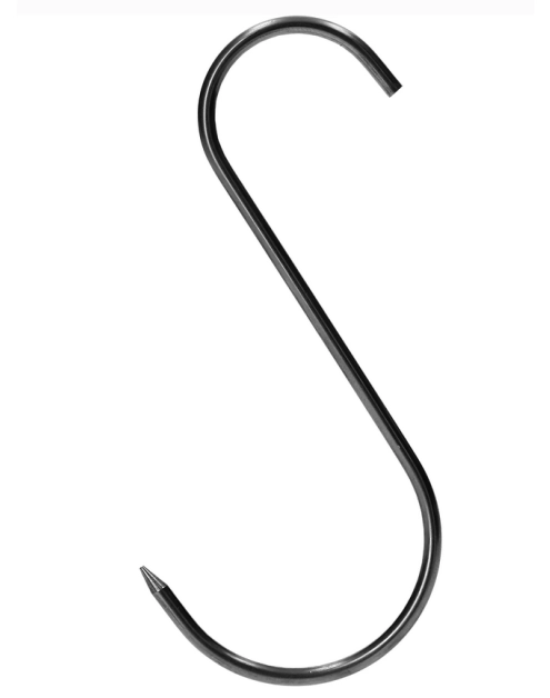 Zdjęcie: Haki do wędzarni - tradycyjne 4 mm x 150 mm 5 szt. 311204 BROWIN