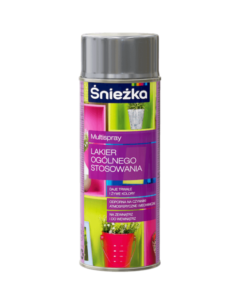 Zdjęcie: Spray uniwersalny Multi srebrny 400 ml ŚNIEŻKA