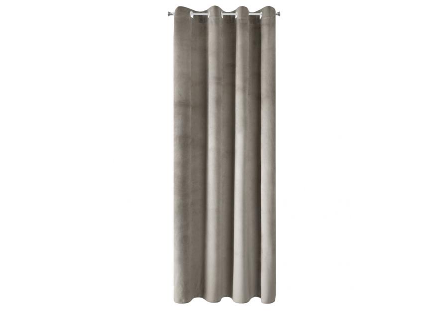 Zdjęcie: Zasłona gotowa Pierre 140x250 cm ciemnobeżowy EUROFIRANY