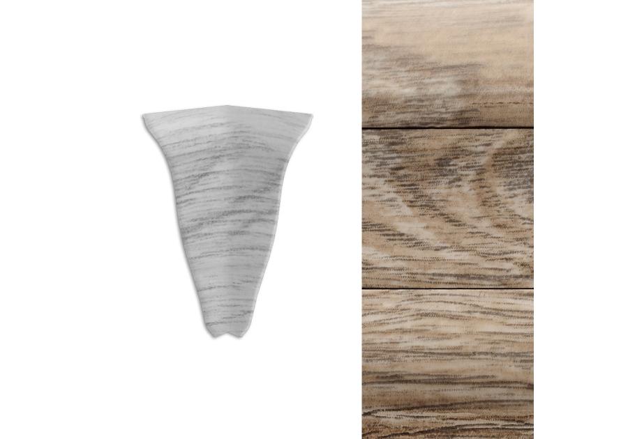 Zdjęcie: Narożnik wewnętrzny do listwy LM55 2 szt. dąb almelo ARBITON