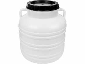 Beczka Kiszonka - biała, uchwyty, 40 L BROWIN