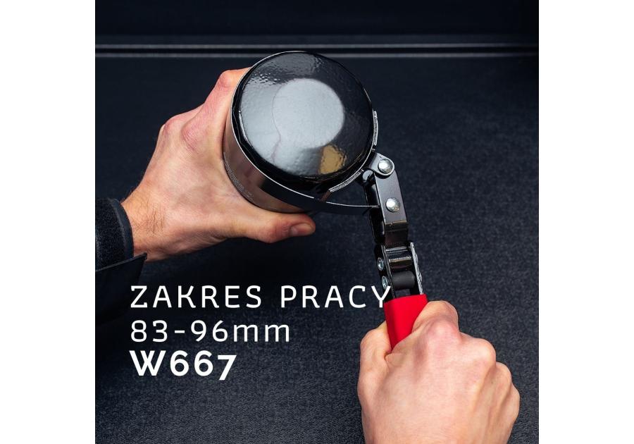 Zdjęcie: Klucz opaskowy 83-98 mm do filtra oleju MASNER