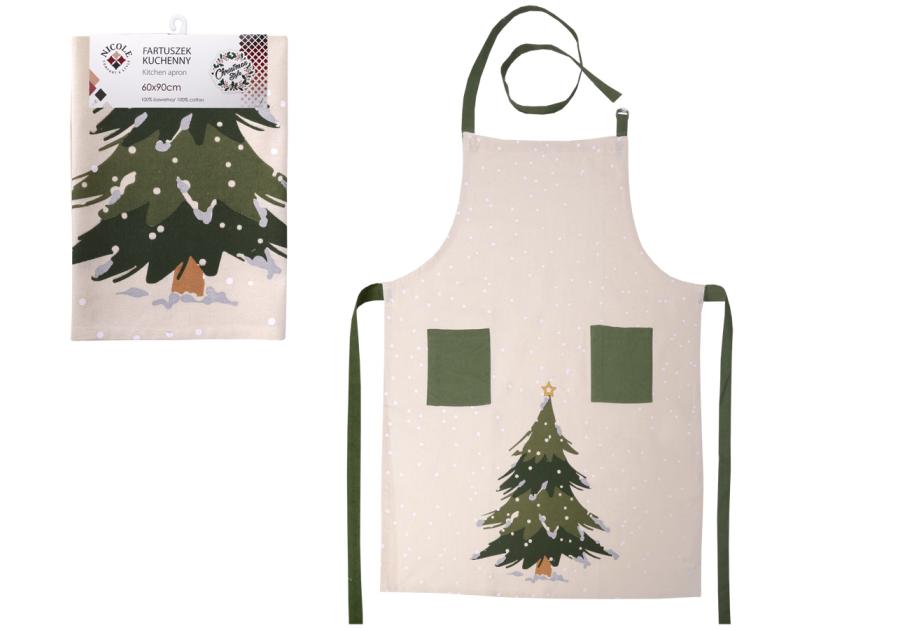 Zdjęcie: Fartuszek kuchenny 60x90 cm Christmas Style 62364 RAVI