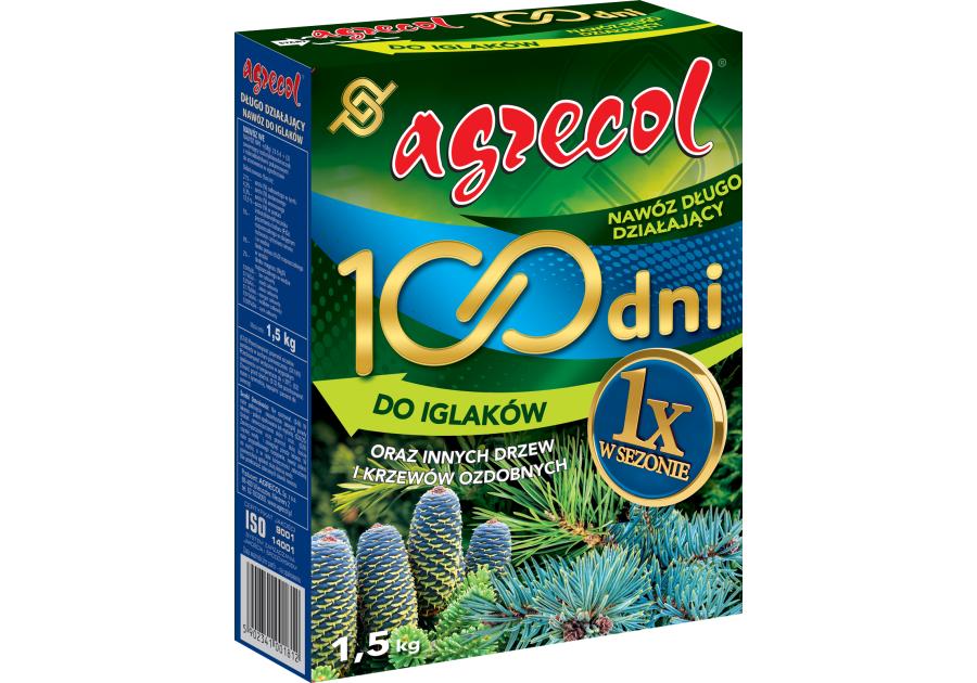 Zdjęcie: Nawóz do iglaków 100 dni 1,5 kg AGRECOL