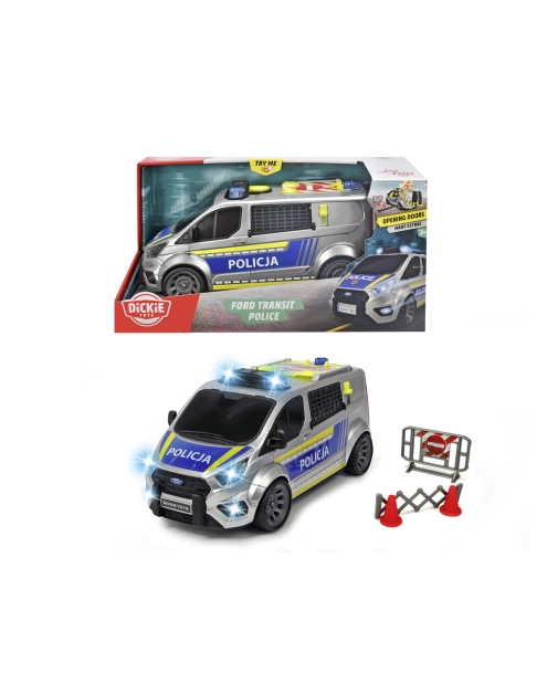 Zdjęcie: SOS Policja Ford Transit, 28 cm DICKIE