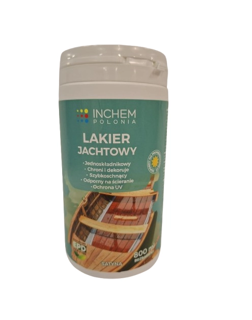 Zdjęcie: Lakier Jachtowy 1 składnikowy 800 ml INCHEM POLONIA