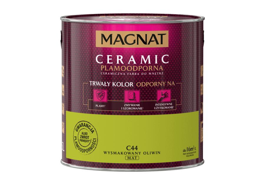 Zdjęcie: Farba ceramiczna 2,5 L wysmakowany oliwin MAGNAT CERAMIC