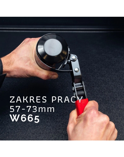 Zdjęcie: Klucz opaskowy 57-73 mm do filtra oleju MASNER