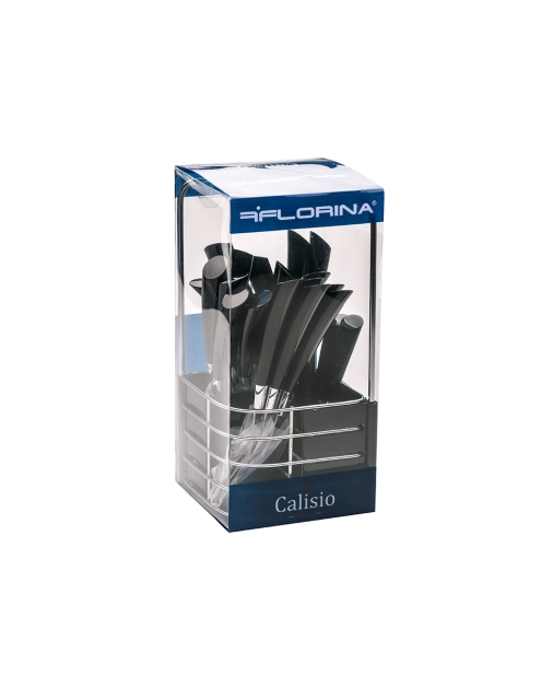 Zdjęcie: Komplet sztućców 24 elementy czarny FLORENTYNA