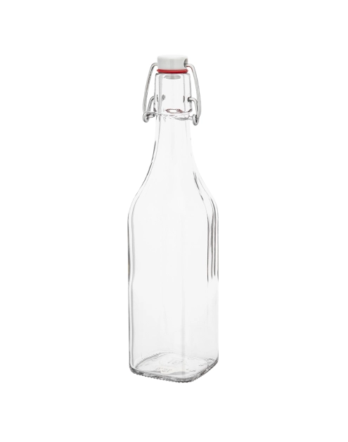 Zdjęcie: Butelka kwadratowa Spiżarnia Pani Domu z klipsem 1000 ml ALTOM DESIGN