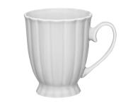 Zdjęcie: Kubek na stopce Curly 310 ml szary AMBITION