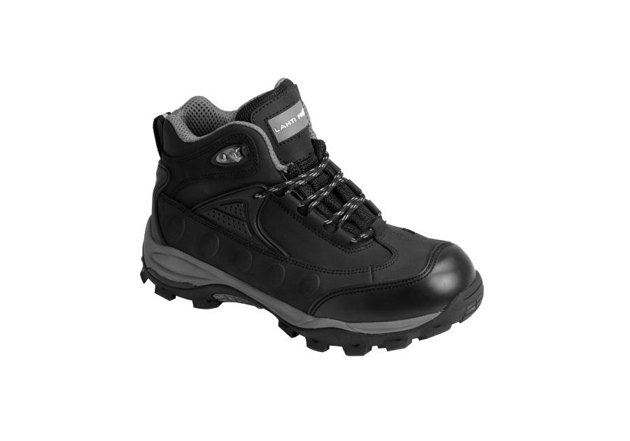 Zdjęcie: Trzewiki nubukowe czarno-szare 42 LAHTI PRO