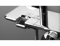 Zdjęcie: Deszczownia 1-funkcyjna z baterią mieszaczową Boro Piano Nero DEANTE