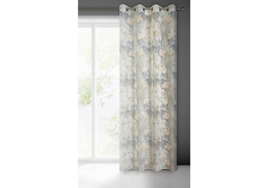 Zdjęcie: Zasłona gotowa Ola 140x250 cm biały EUROFIRANY