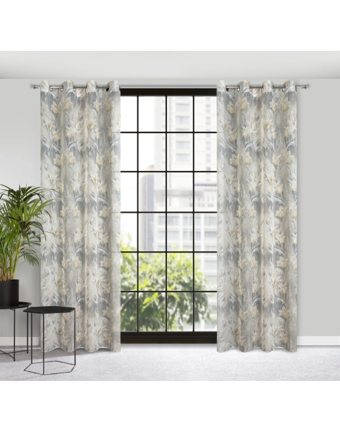 Zdjęcie: Zasłona gotowa Ola 140x250 cm biały EUROFIRANY