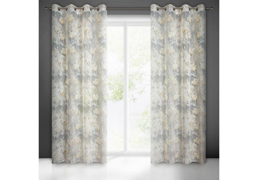 Zdjęcie: Zasłona gotowa Ola 140x250 cm biały EUROFIRANY