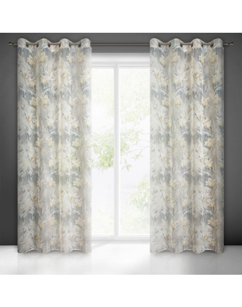 Zdjęcie: Zasłona gotowa Ola 140x250 cm biały EUROFIRANY