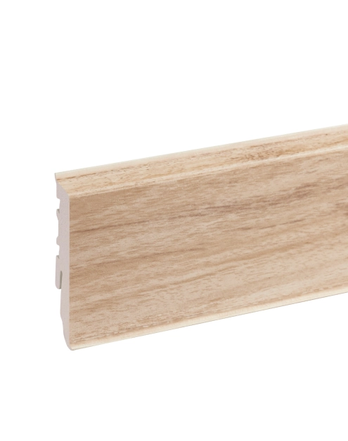 Zdjęcie: Listwa przypodłogowa PVC Masterline 1,5x6 cm, 2,2 m Crotone Mat CEZAR