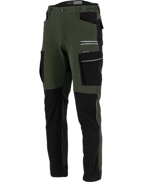 Zdjęcie: Spodnie Stretch zielono-czarne "M", CE, LAHTI PRO