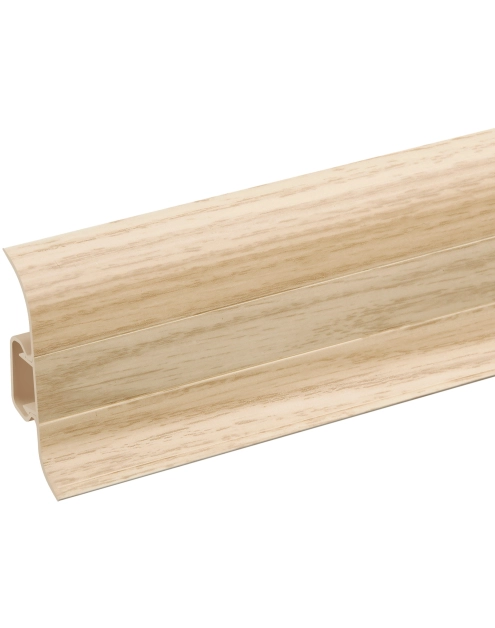 Zdjęcie: Listwa przypodłogowa PVC Premium Classic 22x59 mm; 2,20 m Dąb Cavalion Mat CEZAR