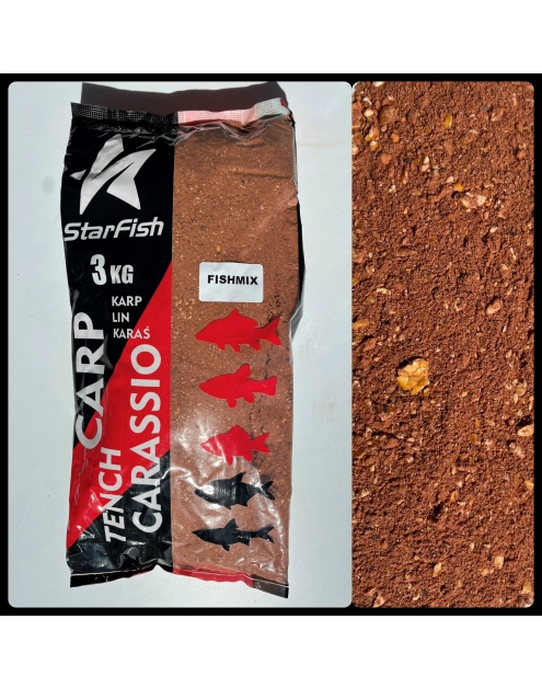 Zdjęcie: Zanęta Karp, Lin, Karaś 3 kg FishMix STARFISH