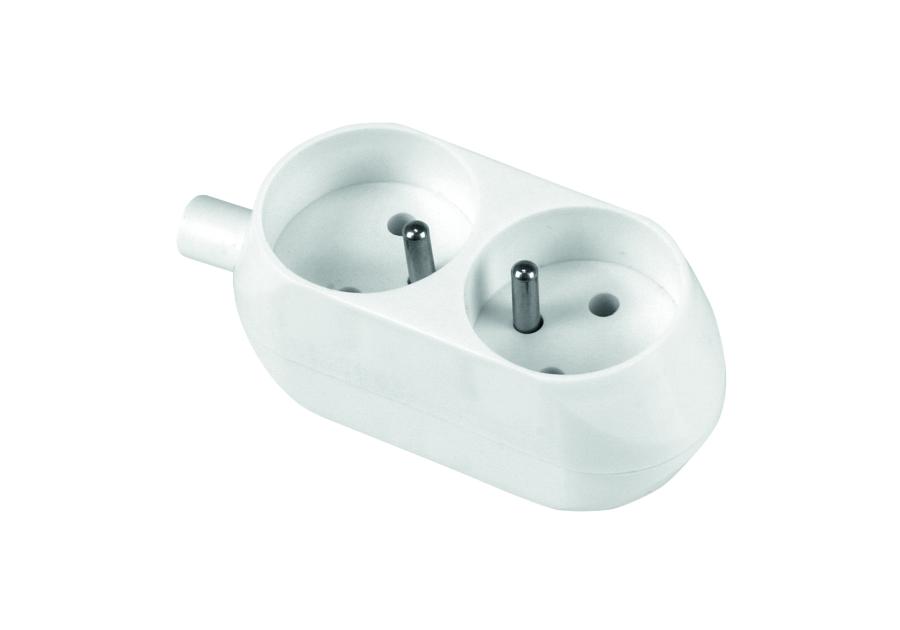 Zdjęcie: Gniazdo przenośne GN-270 2x2P+Z LEDSYSTEMS