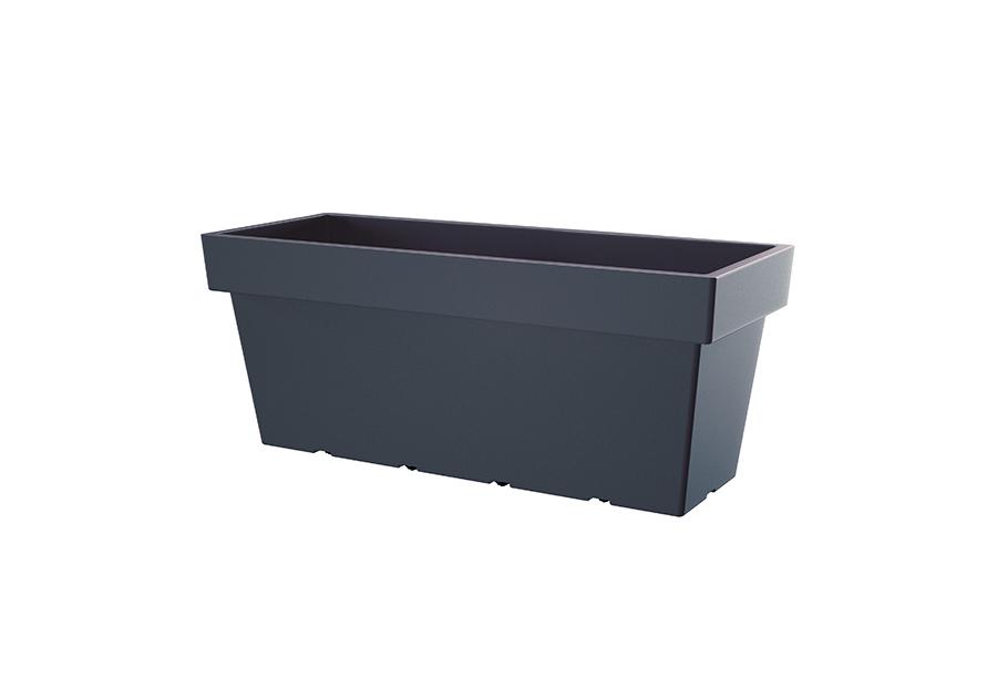 Zdjęcie: Donica Lofly Case antracyt 40 cm PROSPERPLAST
