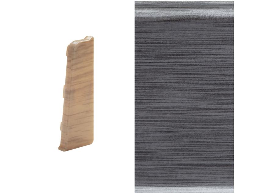 Zdjęcie: Zakończenie prawe do listwy Indo 1 szt. aluminium ARBITON