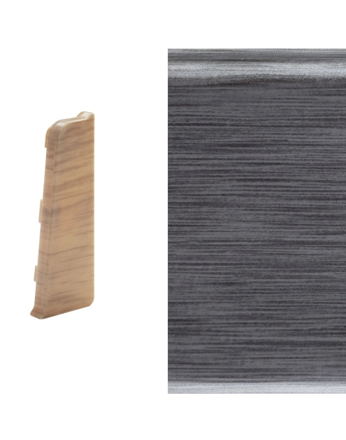 Zdjęcie: Zakończenie prawe do listwy Indo 1 szt. aluminium ARBITON