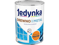Zdjęcie: Emalia olejno-alkidowa drewno i metal pomarańczowy 0,9 L połysk JEDYNKA