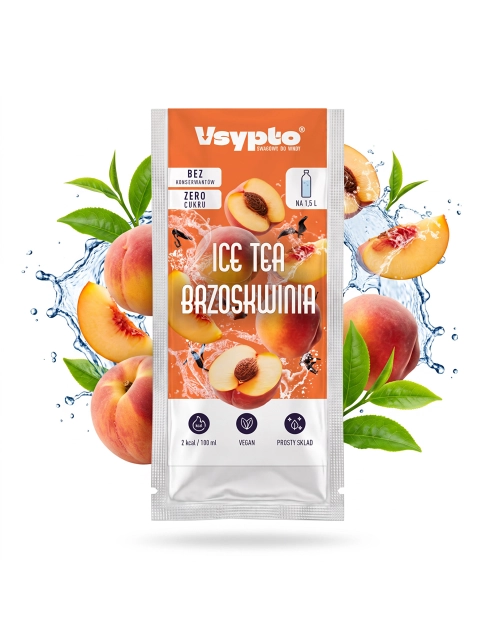Zdjęcie: Napój w proszku do wody o smaku ice tea brzoskwinia 9 g VSYPTO