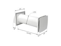 Zdjęcie: Urządzenie wentylacyjne do pojedynczych pomieszczeń Ventika SoloPlus VENTS