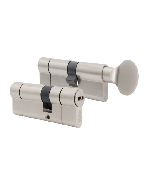 Zdjęcie: Komplet wkładek 2100 30/45 + 30/45G satyna YALE