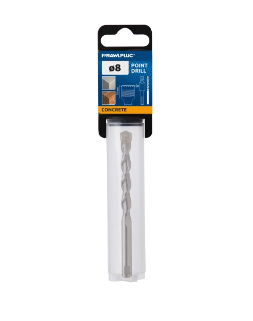 Zdjęcie: Wiertło prowadzące do otwornicy koronowej SDS Plus 8x100 mm RAWLPLUG