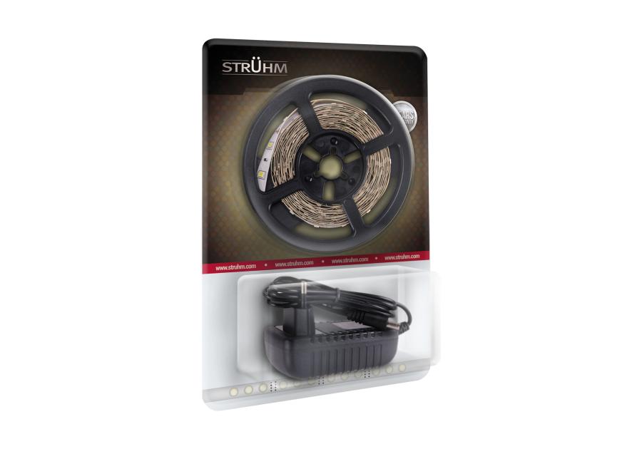 Zdjęcie: Taśma Late Led 3 m 180 WW barwa ciepłobiała 14,4 W STRUHM