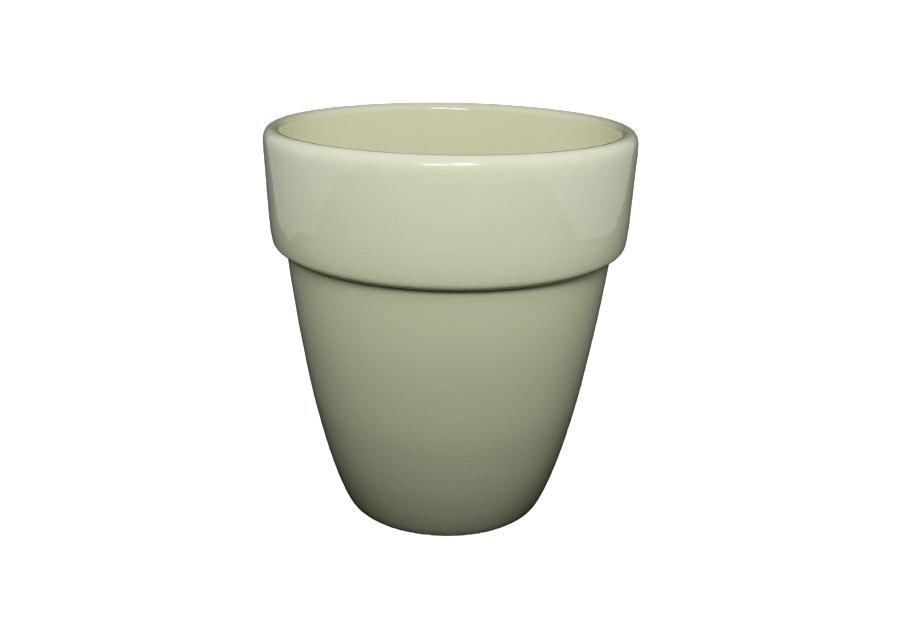 Zdjęcie: Donica 19 cm kremowa CERMAX