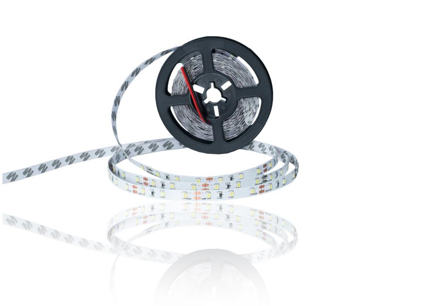 Zdjęcie: Taśma LED 50 m premium 12 V dioda 28x35 IP20 4,8 W/m zimna biała POLGAR