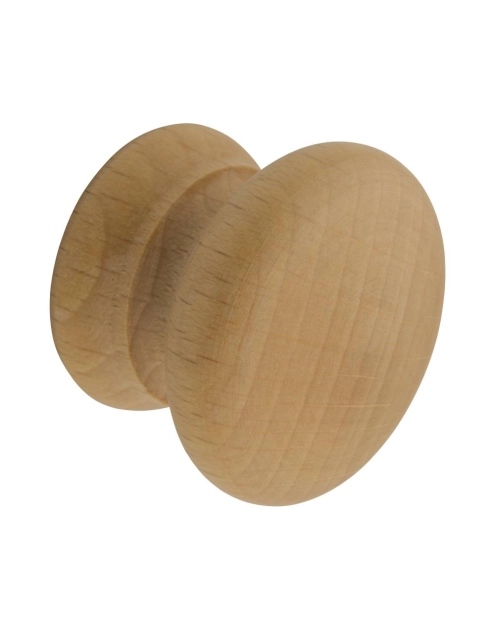 Zdjęcie: Gałka meblowa GD40 z mufą fi 35 drewno buk GAMET