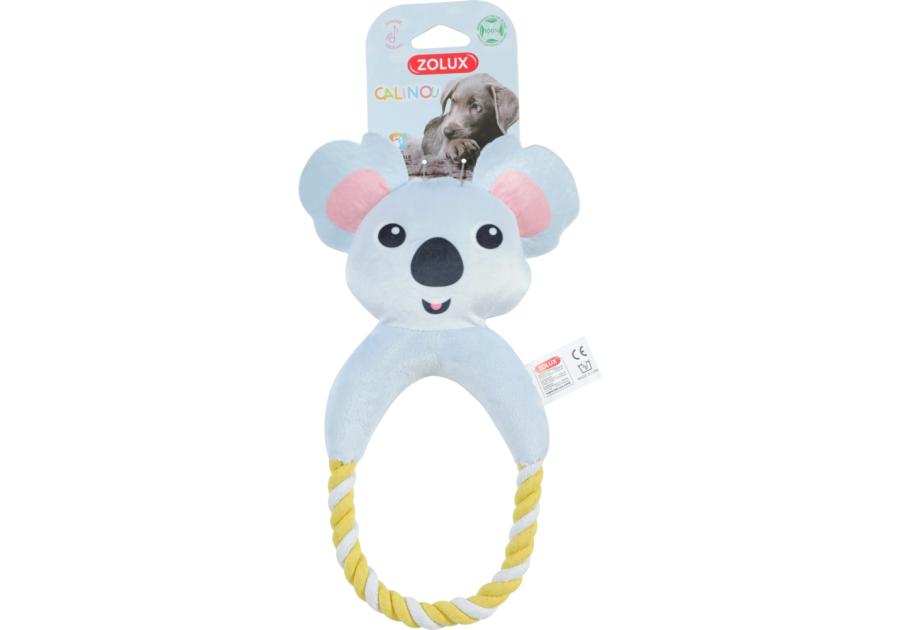 Zdjęcie: Zabawka pluszowa dla psa Koala ze sznurkiem 27 cm ZOLUX