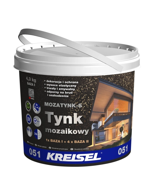 Zdjęcie: Tynk mozaikowy Mozatynk-S 051 KREISEL