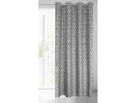 Zdjęcie: Zasłona gotowa Laura 140x250 cm stalowy EUROFIRANY