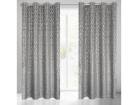 Zdjęcie: Zasłona gotowa Laura 140x250 cm stalowy EUROFIRANY