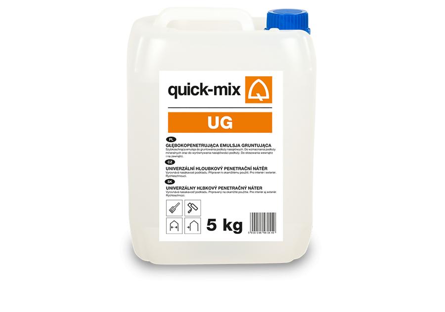 Zdjęcie: Preparat gruntujacy 5 kg UG głębokopenetrujacy QUICK-MIX