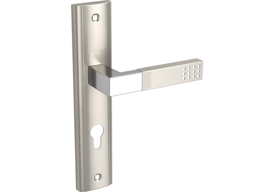 Zdjęcie: Klamka Prima długi szyld Yale 72 mm KUCHINOX