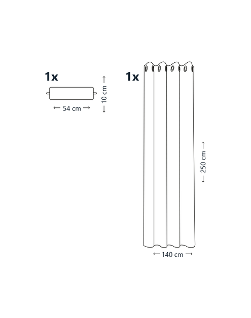 Zdjęcie: Zasłona Piramides butelkowa zieleń 140x250 cm AMELIAHOME