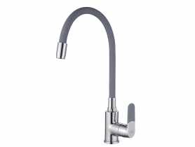 Bateria zlewozmywakowa Joga szara INVENA